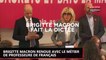 Brigitte Macron redevient professeure de français le temps d’une journée (Vidéo)