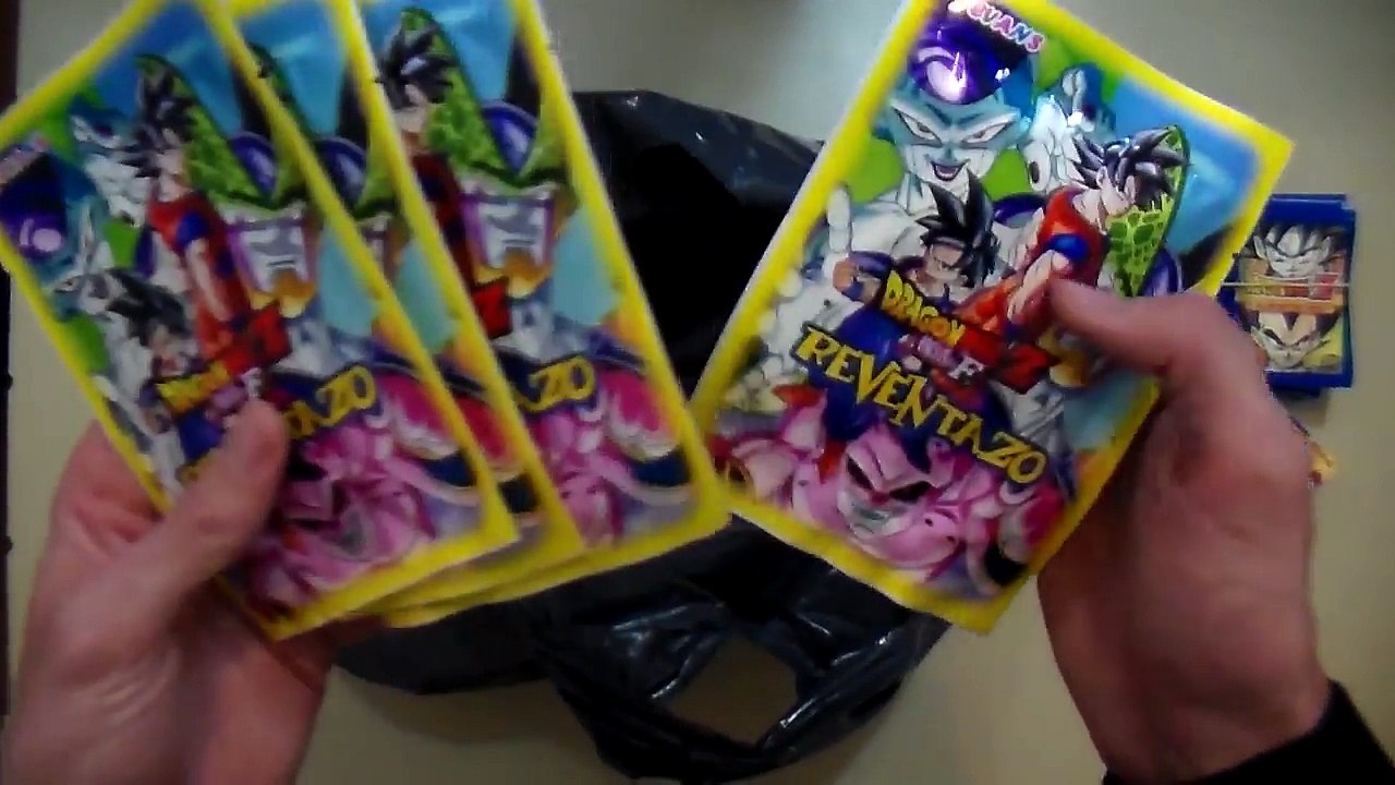 Figuritas Dragon ball Z KAI Cartas Sobres