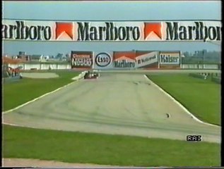 Gran Premio del Brasile 1987: Sorpasso di Berger ad Alboreto