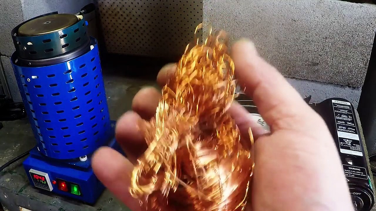 Copper Pancake from Scrap Copper Wire