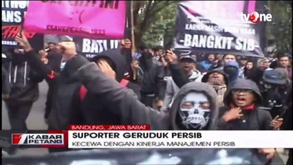 Bobotoh Kecewa, Ribuan Suporter Persib Datangi Kantor PT Persib Bandung