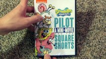 SpongeBob SquarePants The Pilot a Mini Movie and the Square Shorts Nickelodeon DVD Review