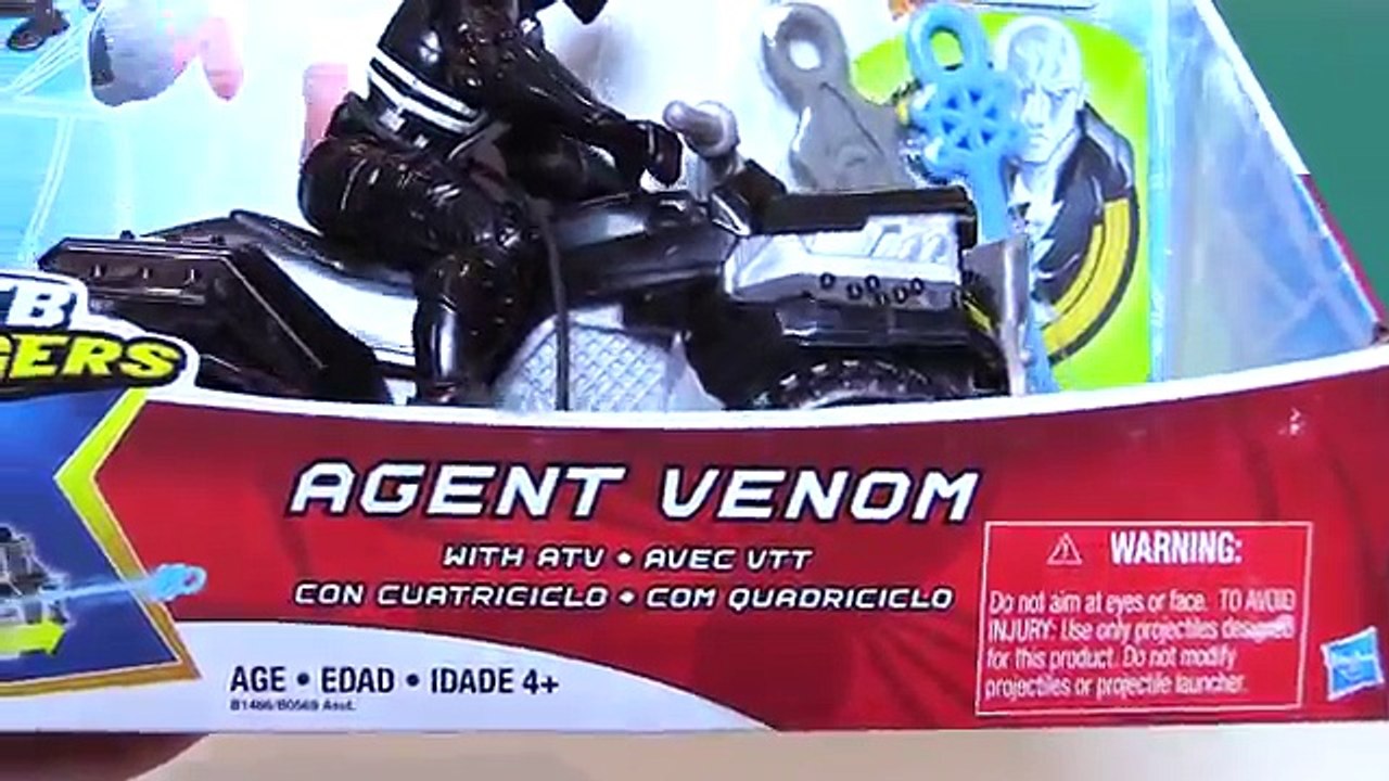 Homem Aranha vs Venom e Quadriciclo, Brinquedos Infantil - SPIDERMAN VS VENOM Toys Review Kids Video
