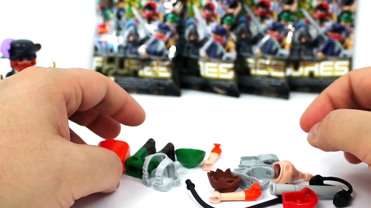 Playmobil Figures Series 10 Boys with codes serial numbers - Blind bags Part 1