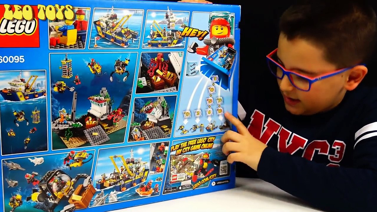 NAVE ESPLORAZIONI SOTTOMARINE LEGO CITY - Leo Toys