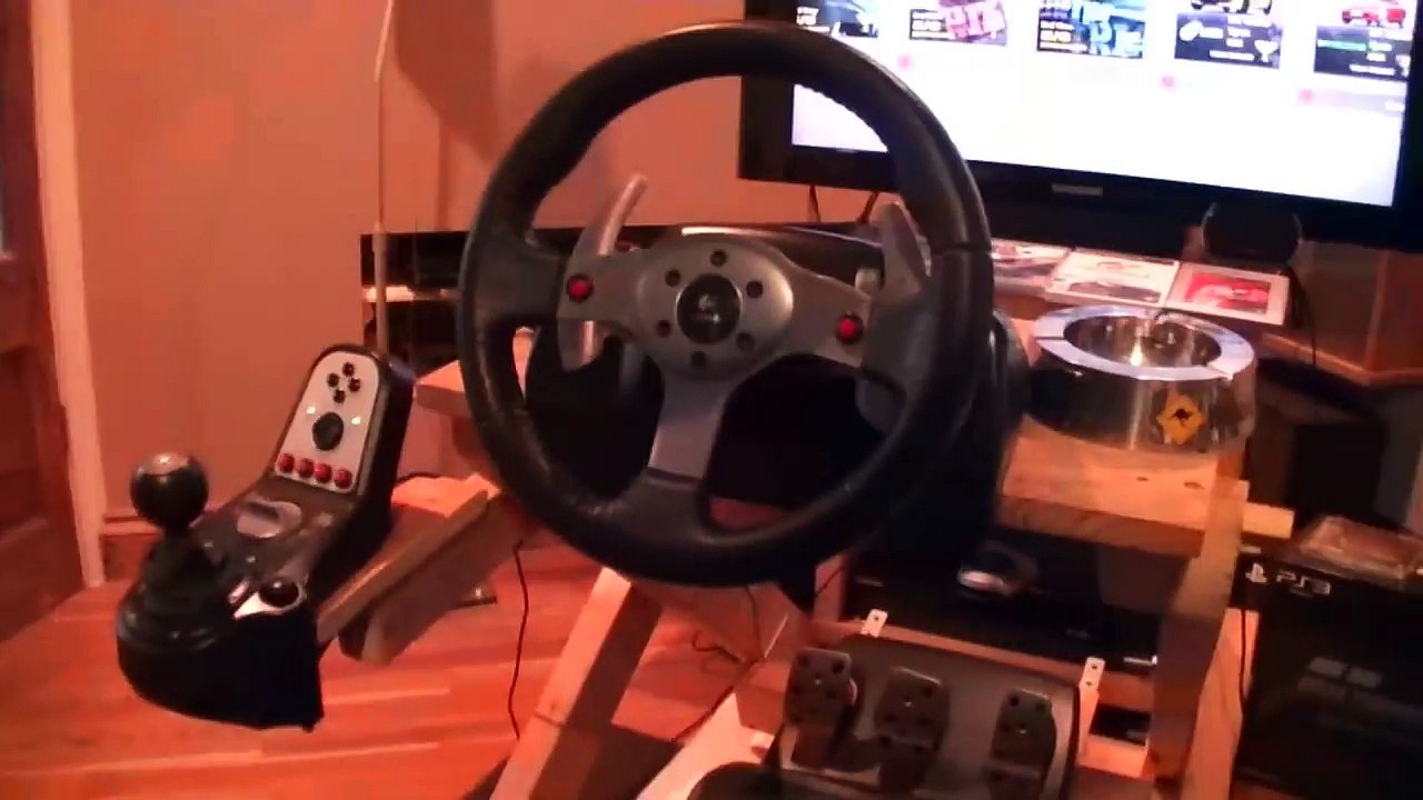 Logitech G25 / G27 Wheel Secret - Change Rotation from 900 - 200 - GT6 GT5 Drifting F1new