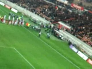 PSG-Nancy Entrée des joueurs