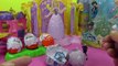 FROZEN SURPRISE EGGS: Frozen Anna Elsa Kinder Disney Princess Surprise Eggs