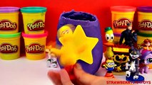 Magic Play Doh Surprise Egg with Pocoyo Shopkins Spongebob Minions LPS by StrawberryJamToys
