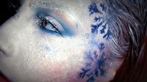 Frozen Makeup / Snow Queen Frost Look / Winter, Ice Make-up Tutorial