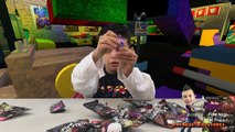 Five Nights At Freddys Mystery Blind Bag Toys Surprise Opening at Chuck E Cheese PINT SIZE HEROES