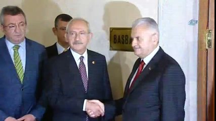 Başbakan Yıldırım - Kılıçdaroğlu Görüşmesi Başladı