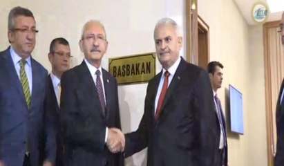 Başbakan Yıldırım, Kemal Kılıçdaroğlu’yla görüştü