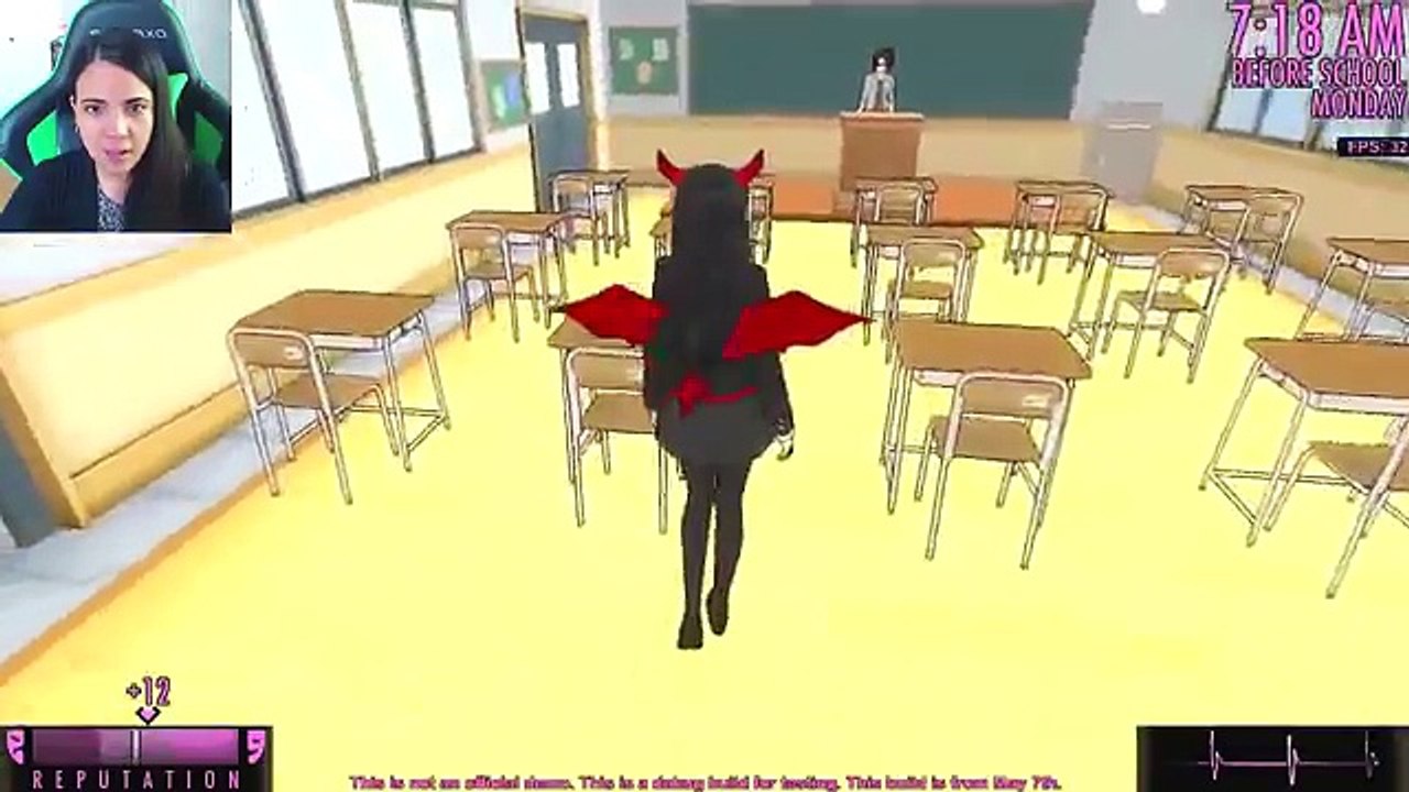 CHANGING PANTIES FOR SENPAI | Yandere Simulator #1