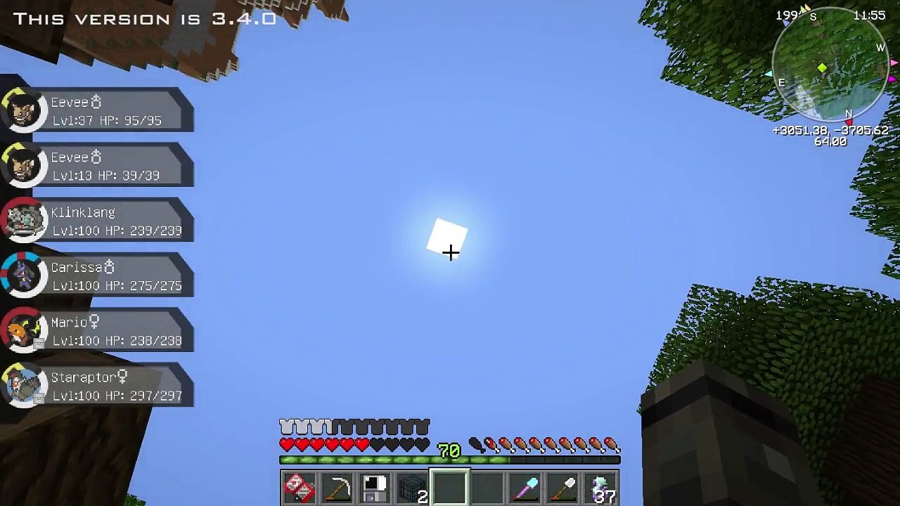 Minecraft: Pixelmon | 7 Eevee Evolutions **(READ DESCRIPTION)**