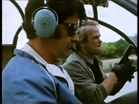 Helicopter stunts from Deadly Encounter ('82)