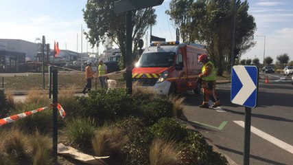 Fuite de gaz boulevard de L'Île-Vertime