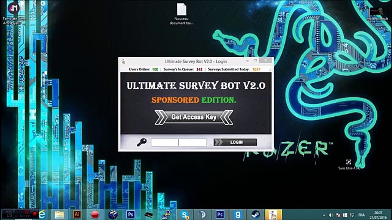 [FR] Comment devenir un Hacker #20 : Bypass un survey avec un BOT