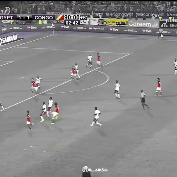 اصعب 7 دقائق في تاريخ  الكرة المصريه  مصر vs الكونغو  التأهل لكأس العالم 2018