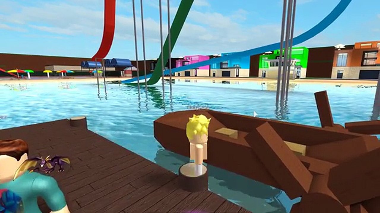 Bad Baby Peed in the Pool in Roblox / Adventures of Baby Alan / Gamer Chad