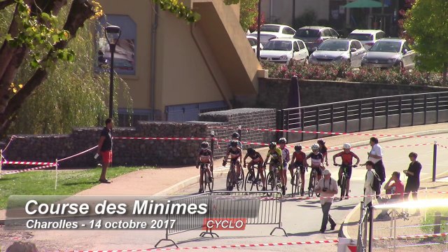 Cyclo cross Charolles catégorie Minimes 14/10/2017