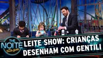 Leite Show: As crianças desenham com Gentili