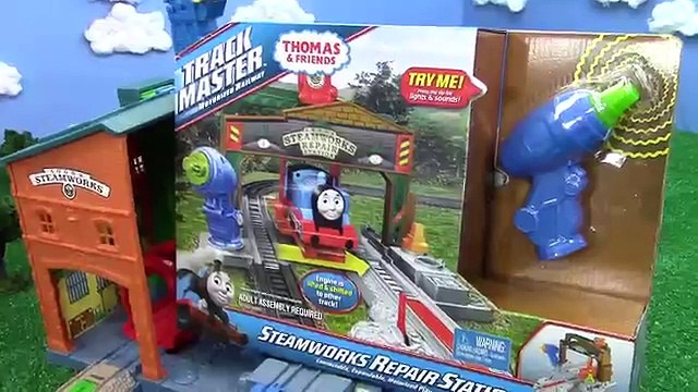 Thomas and Friends - Sodor Steamworks - Spin and Fix Thomas - Old and New Compared!