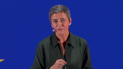 BANG - Margrethe Vestager Commissaire Européenne à la concurrence