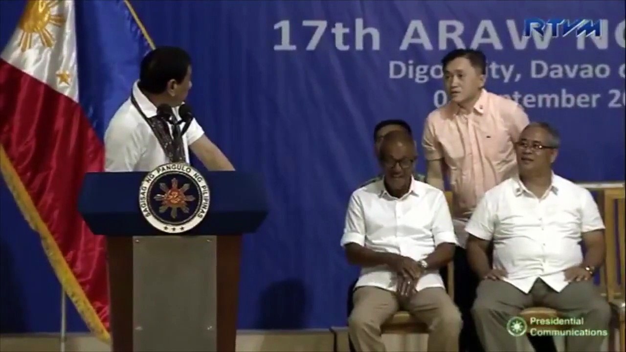 Duterte says he and Carl Arnaiz were related, teen slays meant to sabotage drug war