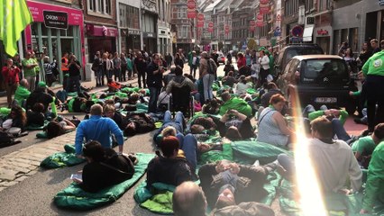 Manifestation à Namur contre la pauvreté