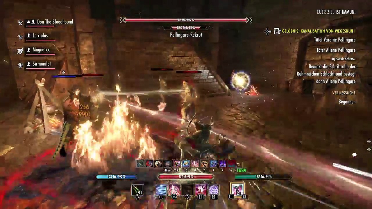 DonAleszandro The Elder Scrolls «-Durch die Veteranen Kanalisation von Wegesruh mit dem Bluthund-» (102)