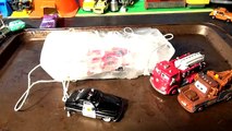 Lightning McQueen Cars 3 Nightmare Frozen in a Block of Ice by Cars 2 Lemons with Mater as Spy Mater