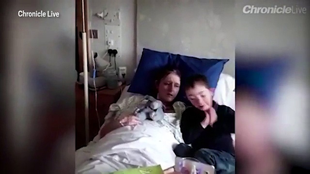 Une licorne vient rendre visite à une maman en phase terminale et son fils trisomique