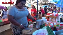 Alive Horseshoe Crab Egg Making Fresh Salad | Street Food with TANYONG