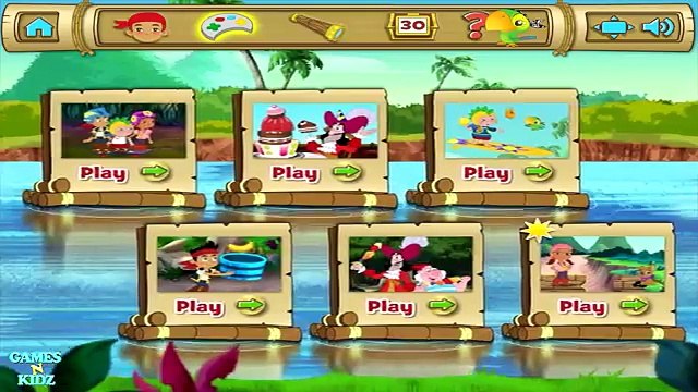 Jake & The Neverland Pirates: Jakes World Games - Disney Junior Game For Kids