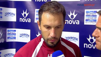 7η Παναθηναϊκός-ΑΕΛ 2-1 2017-18 Θωμάς Ναζλίδης δηλώσεις