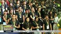 Bolivia: pdte. Evo realiza premiación de Olimpiada Tecnológica