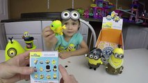HUGE MINIONS MYSTERY MINIS CASE BIG PLAYDOH MINIONS SURPRISE EGG MINION SURPRISE TOYS Toy Opening