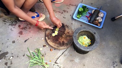 Amazing Beautiful Girl Cooking - Crab & Snail Recipes - Best Fried Crabs & Snails In My Village