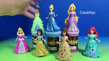 Slime Disney Magiclip Princess Glow in the Dark Dresses Tiana Rapunzel Cinderella Ariel