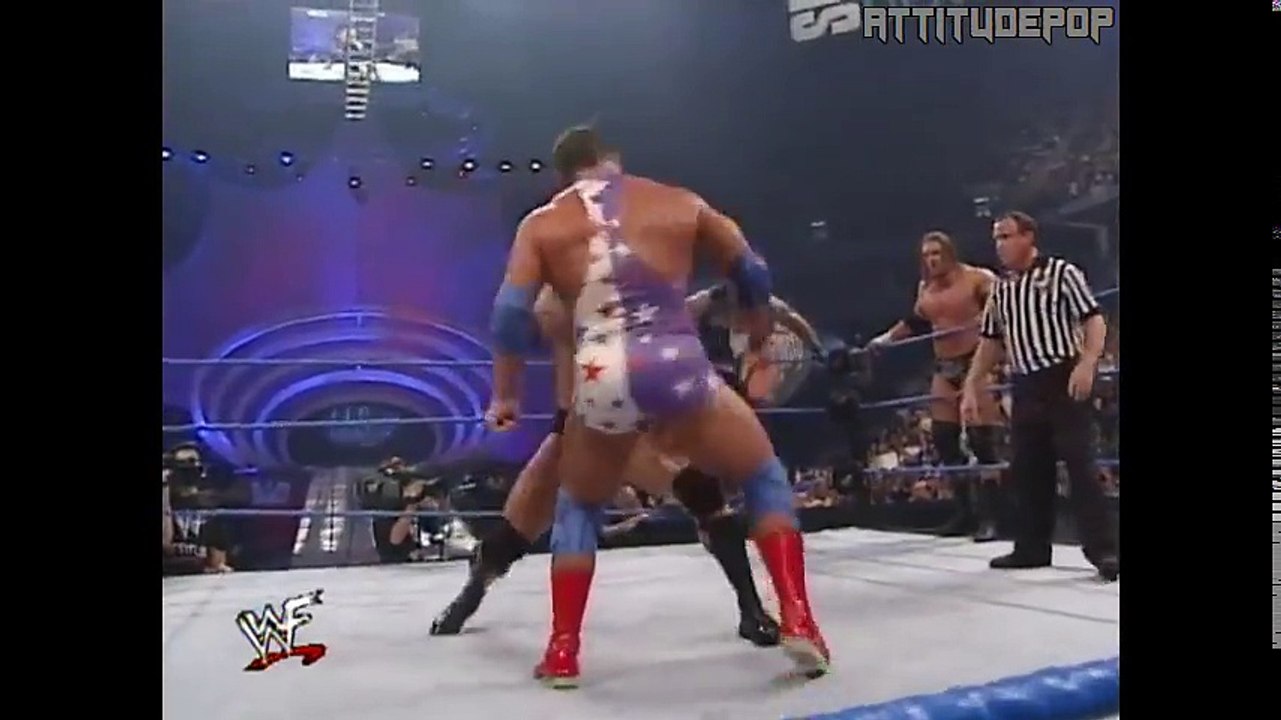 The Undertaker, HHH & The Rock Vs Kurt Angle, Kane hd