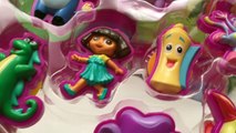 Nickelodeon Surprise DORA - Dora the Explorer - BOOTS and MAP - Learn Colors Matching