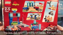 LEGO Duplo Disney Planes 10511 Skippers Flight School - with Dusty, Skipper,Sparky