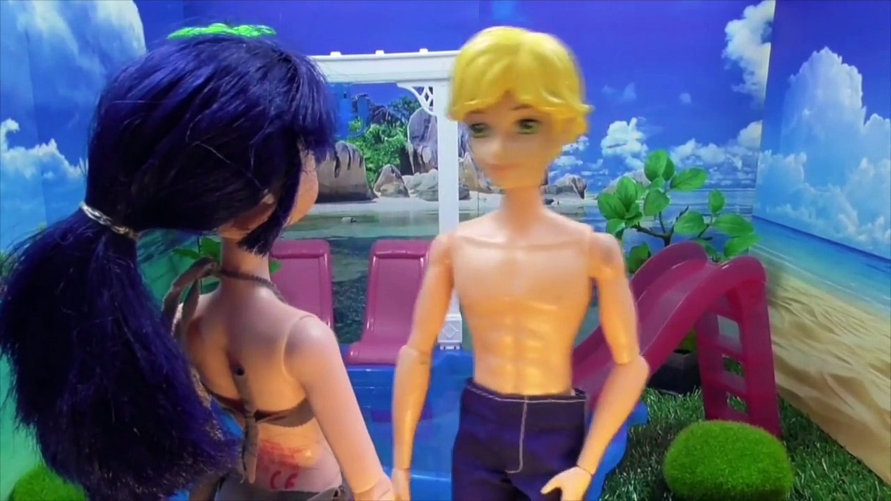 Luna de miel de ladybug y cat noir | videos de marinette y adrien y sus bebe