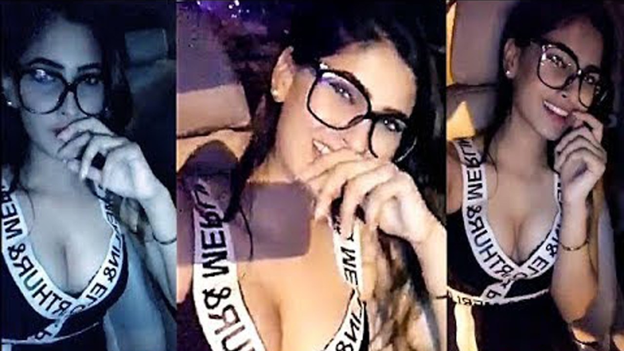 Karishma Sharma nice outfit In Car Journey