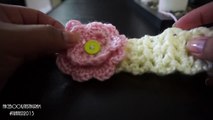 CROCHET: DIADEMA TEJIDA ((FACIL DE HACER))