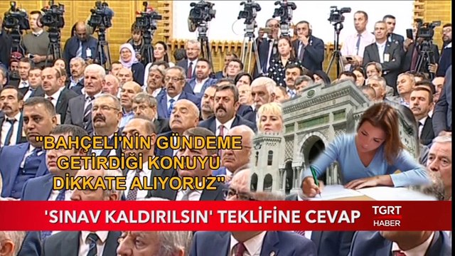 Başbakan'dan 'Sınav Kaldırılsın' Teklifine Cevap