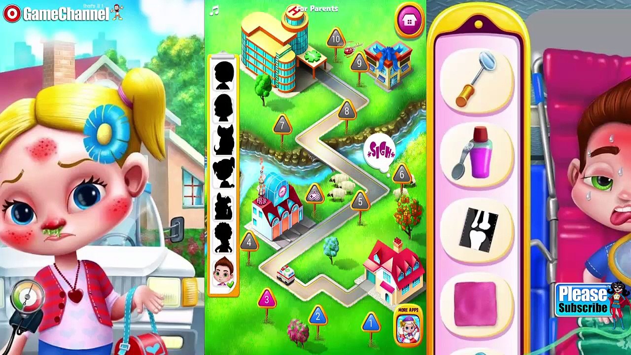 Doctor X ER On Wheels Tabtale Unlock All Android İos Free Game GAMEPLAY VİDEO