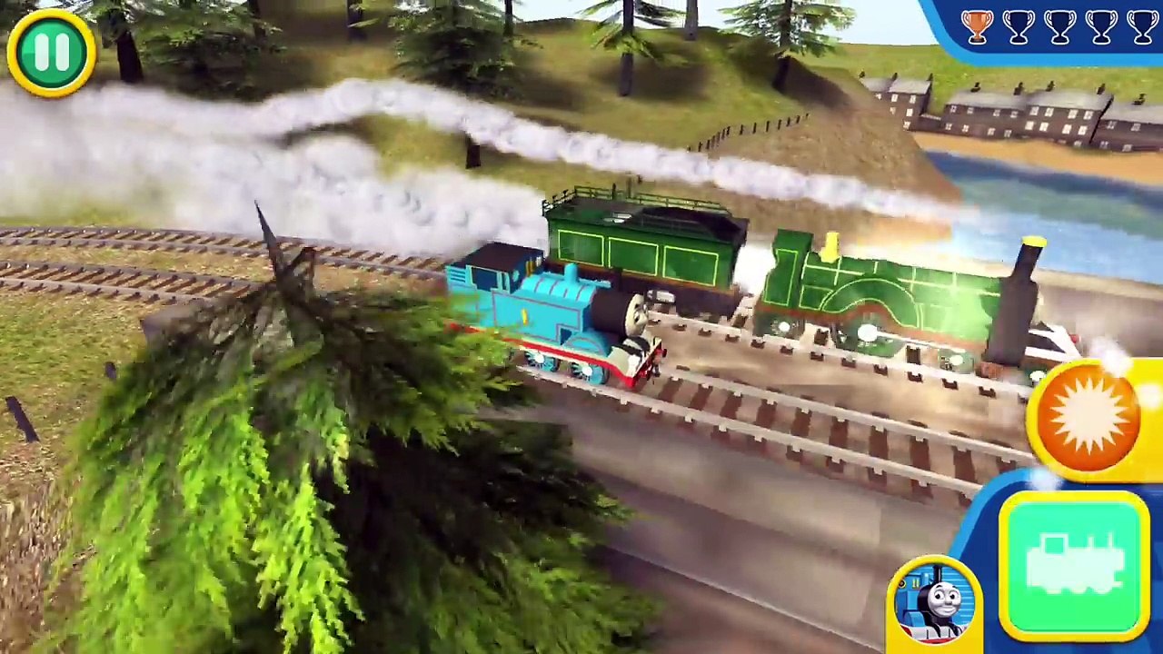 Thomas & Friends: Go Go Thomas! – Speed Challenge #5 | JAMES Race against PERCY By Budge Studios