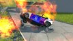 Крутые полицейские аварии BeamNG Drive Игра краш тест Разбиваем машины Долбим тачки в хлам Авто ДТП